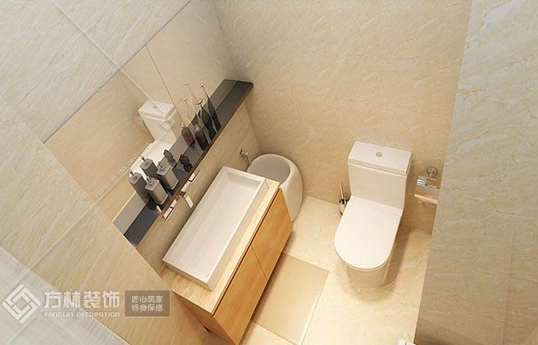 港式风格卫生间角度1